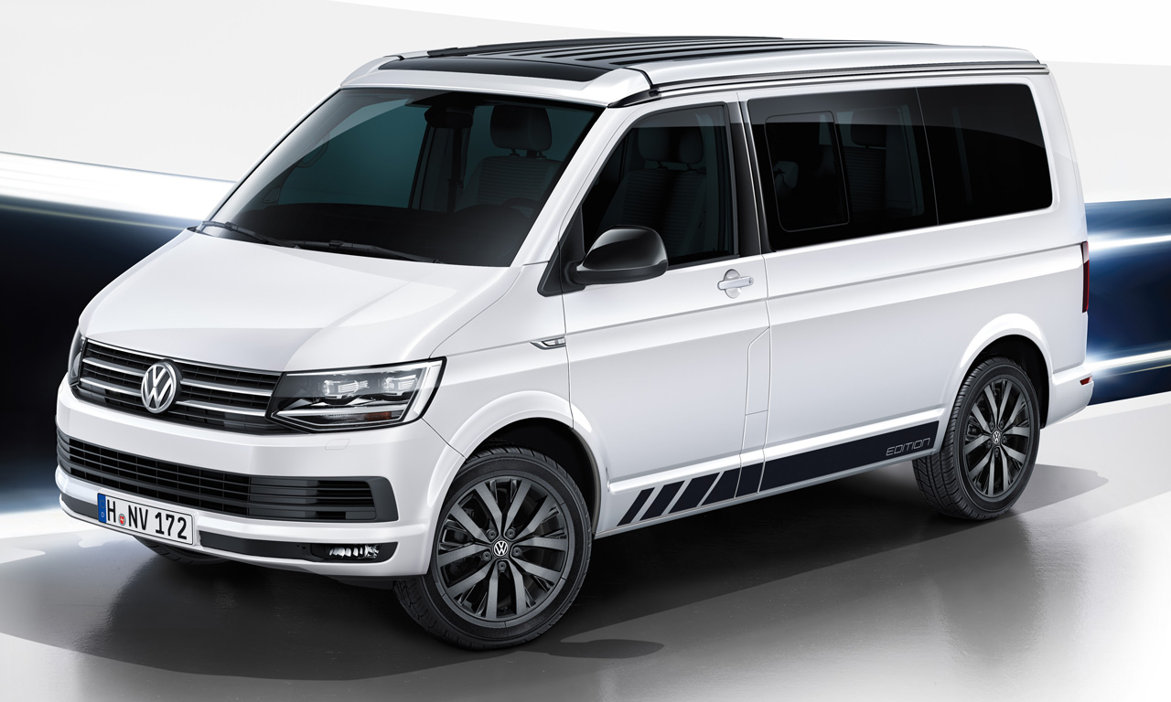 VW Multivan und California Bus: Sondermodelle zum Jubiläum