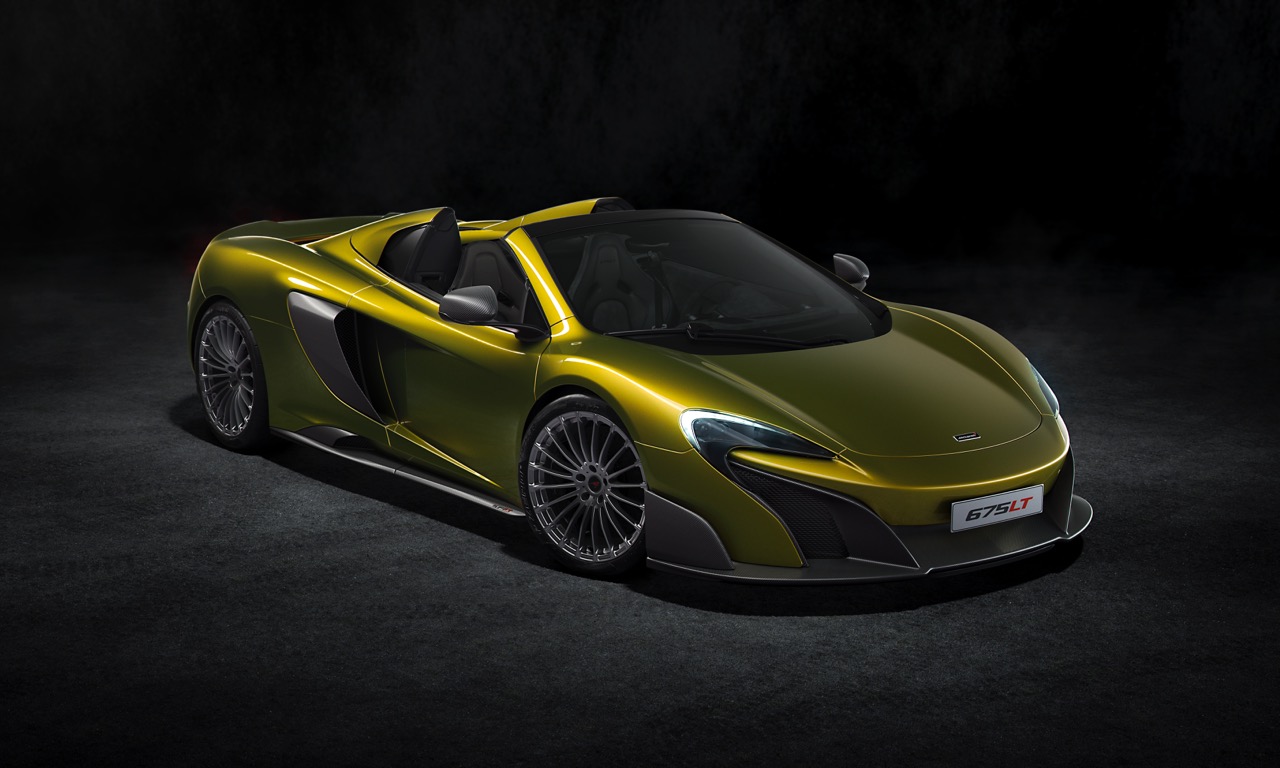 McLaren 675LT Spider: 2,9 Sekunden offener Genuss