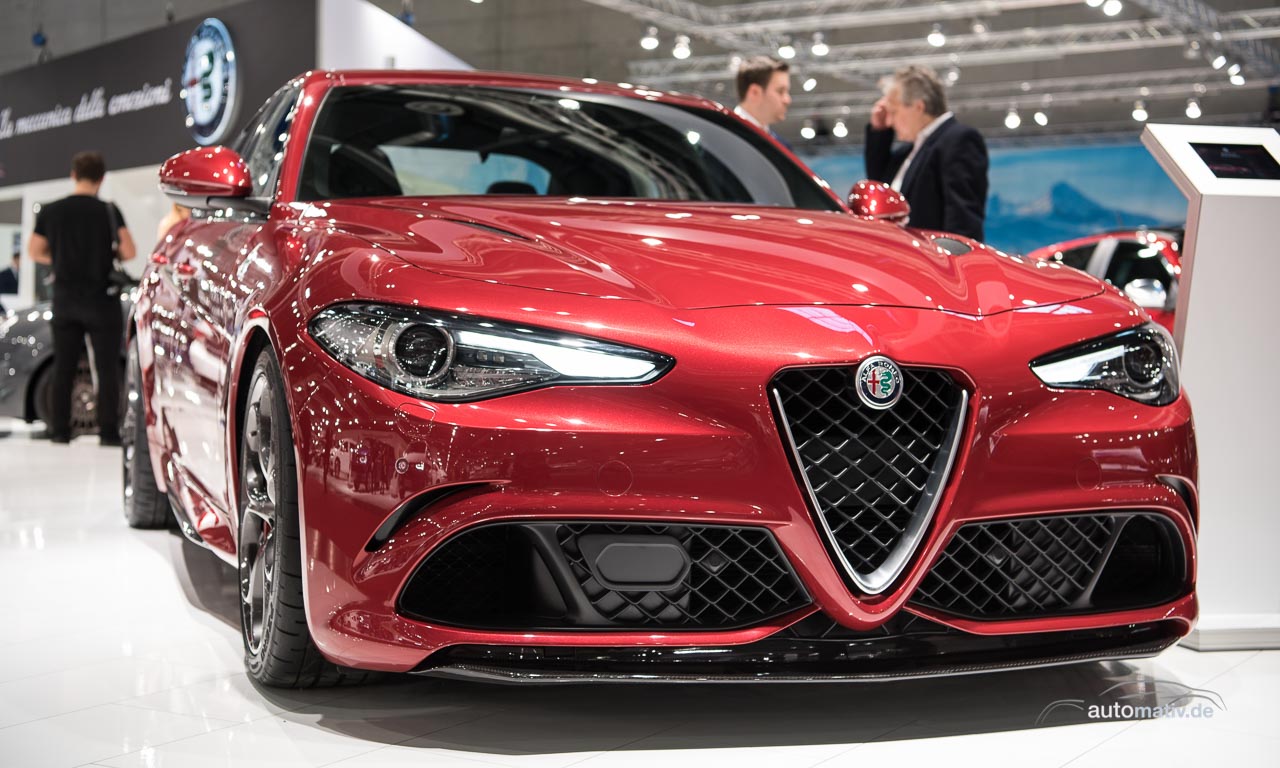 Alfa Romeo Giulia auf der Vienna Auto Show 2016 – Auslieferung ab März