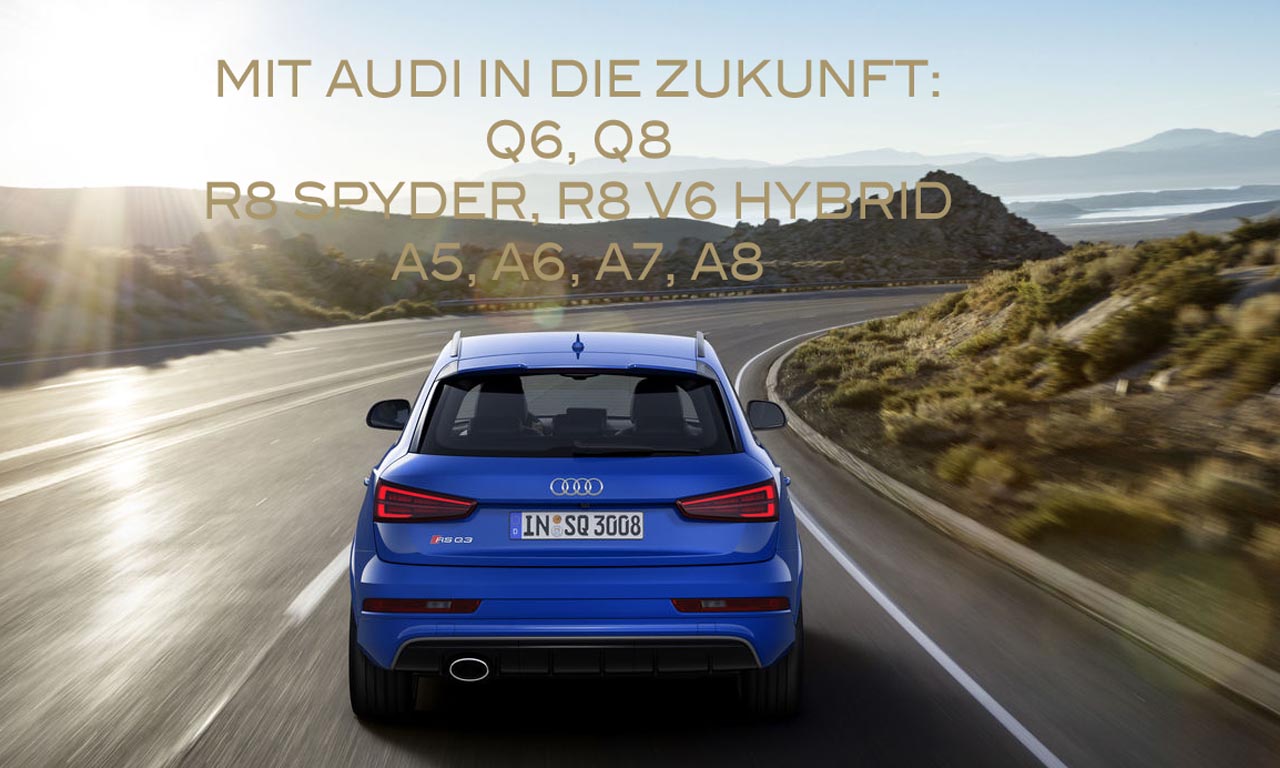 Genf 2016: Audi-Zukunft – was wird vorgestellt, was kommt bis 2018?