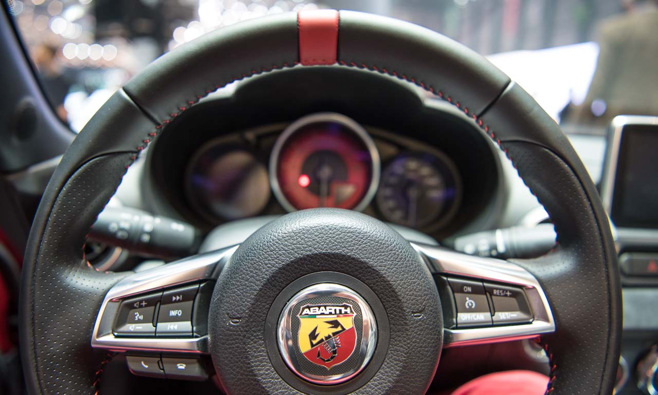 Abarth 124 Spider auf dem Autosalon in Genf, Abarth 595, Abarth 500, Abarth in Wien, Carlo Abarth kommt aus Wien, Carlo Abarth, Benjamin Brodbeck, AUTOmativ.de