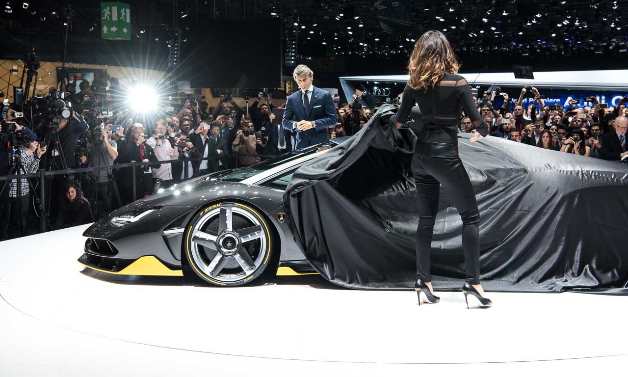 Lamborghini Centenario: Das Grande Finale auf dem Autosalon Genf 2016