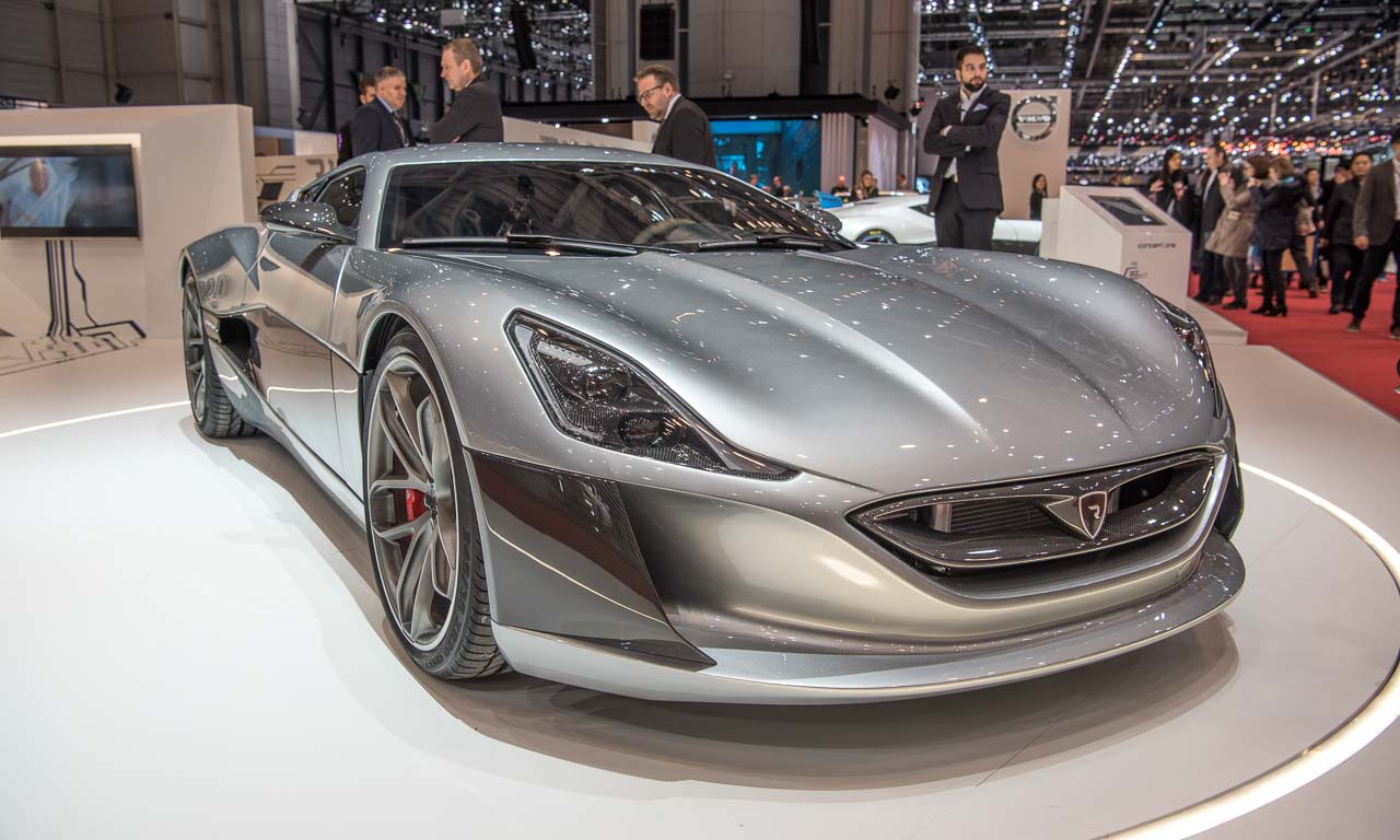 Rimac Concept One und Rimac Concept Two Hypercar Supersportwagen Sportwagen Elektroauto E-Sportwagen Tesla AUTOmativ.de Benjamin Brodbeck Autosalon Genf 2016