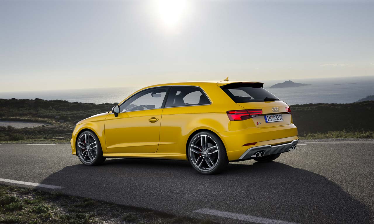 Neuer Audi S3 mit 10 PS mehr – neues Kleid für A3-Familie