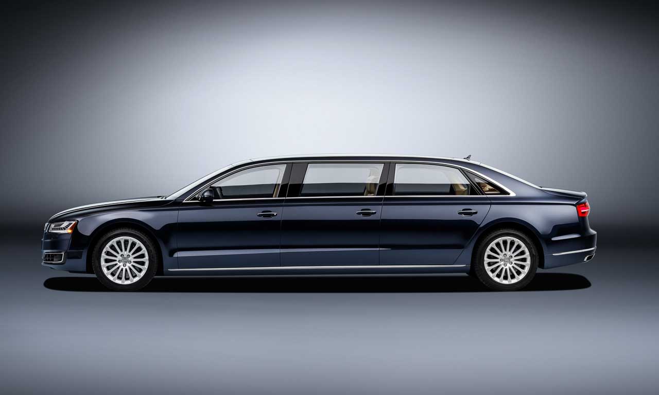 Oh Hey! Endlich genügend Beinfreiheit im A8 – Audi A8L Extended