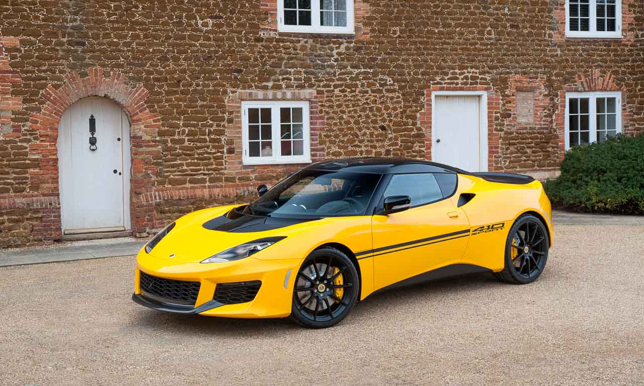 Lotus Evora Sport 410: Sonderserie um 70 Kilo leichter