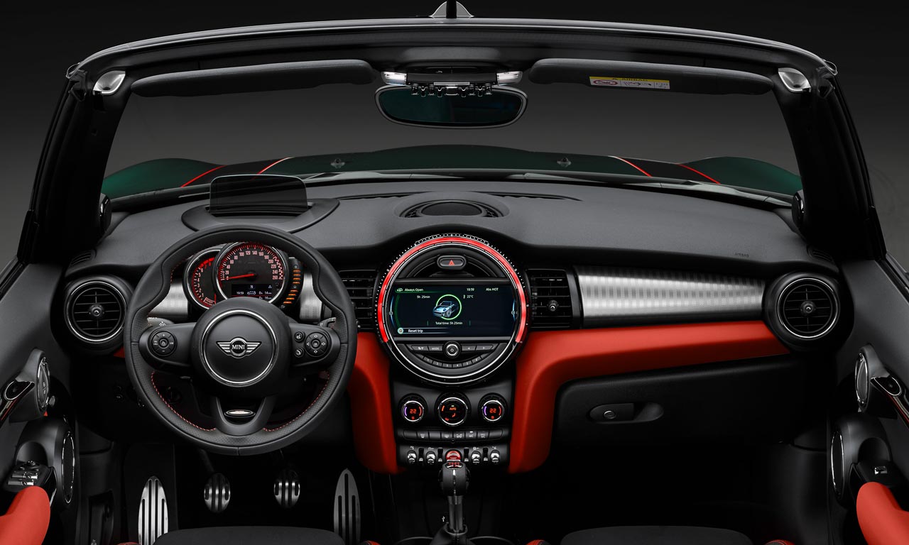 Die Details des Mini John Cooper Works Cabrio