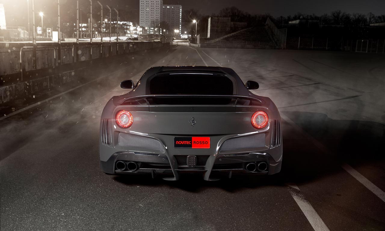 Aus Ferrari F12berlinetta wird Novitec Rosso N-Largo S