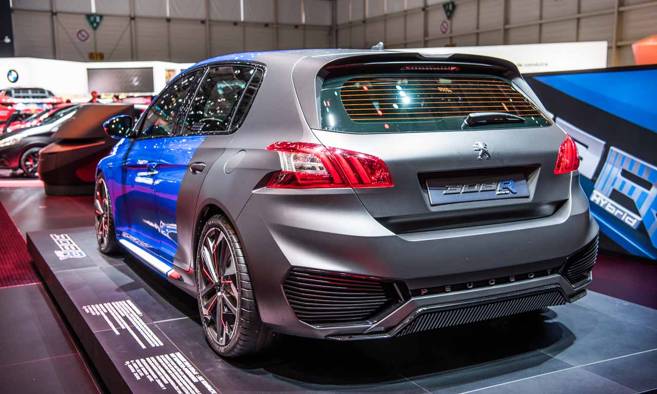 500 PS und 730 Nm im Peugeot 308 R HYbrid!