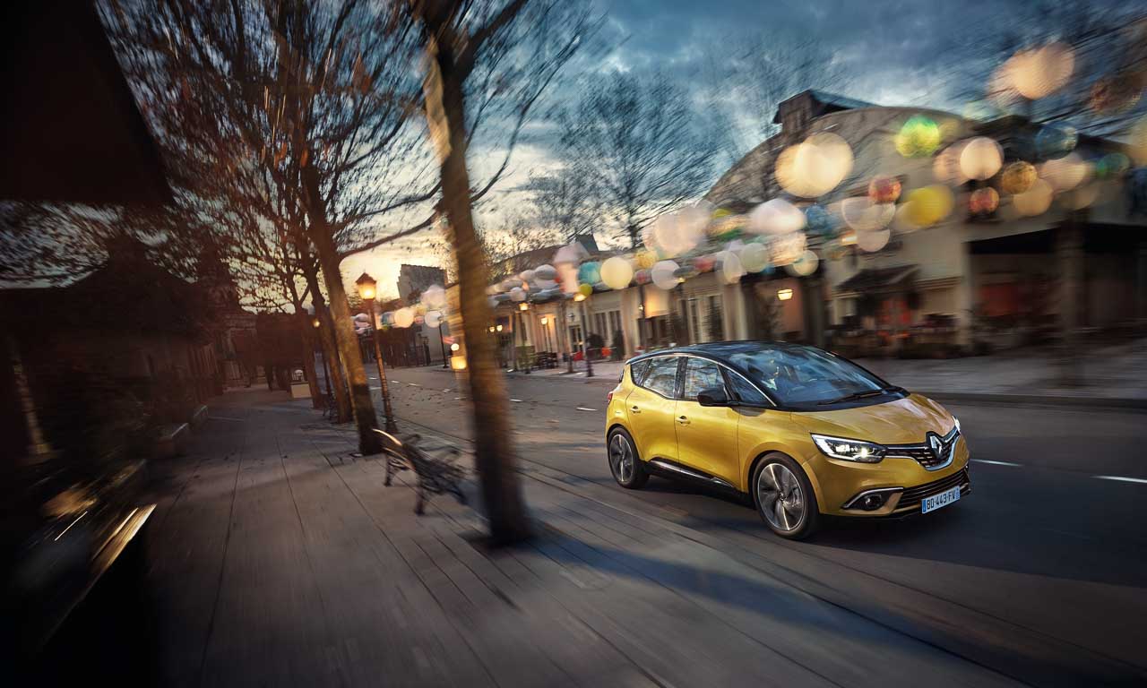 Renault Scénic in vierter Generation mit Diesel-Hybrid Antrieb