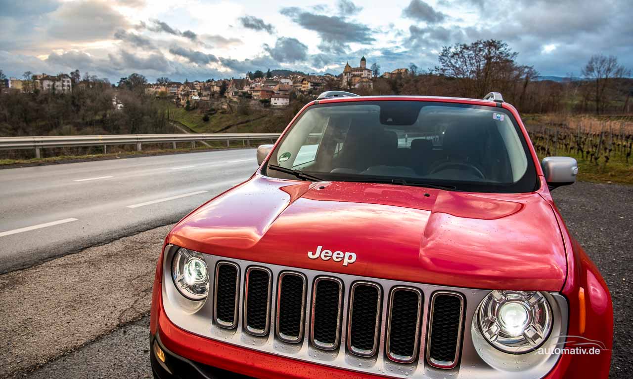 Nach Genf mit dem Jeep Renegade: Freier Blick auf Wolken – oder Sterne