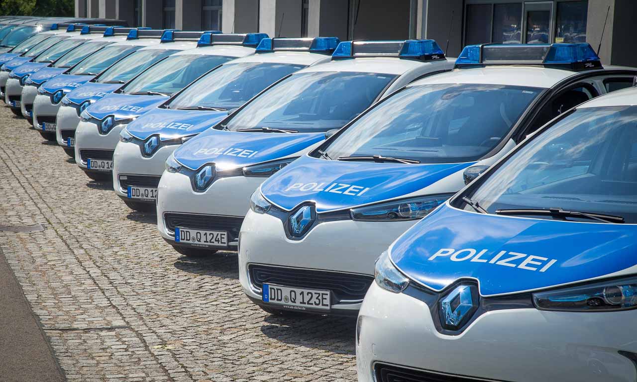 Für noch härtere Verfolgungsjagden: Polizei Sachsen bekommt 15 Renault Zoe