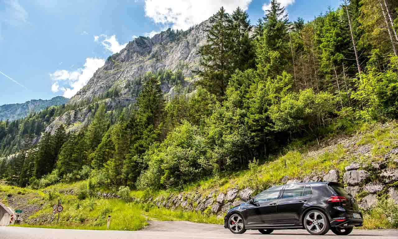 Mit dem VW Golf GTI Performance durch die Steiermark