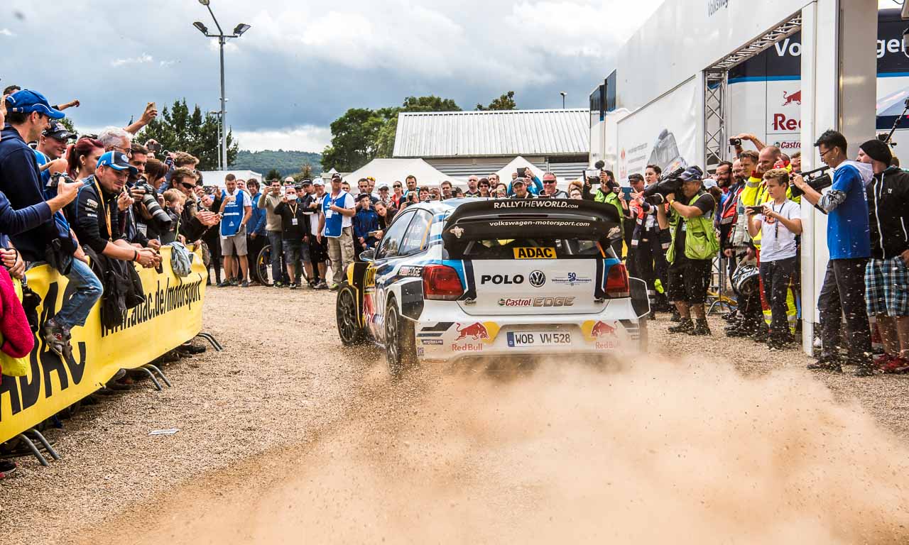 ADAC Rallye Deutschland 2016: Mit dem VW Polo R WRC Vollgas durch Trier