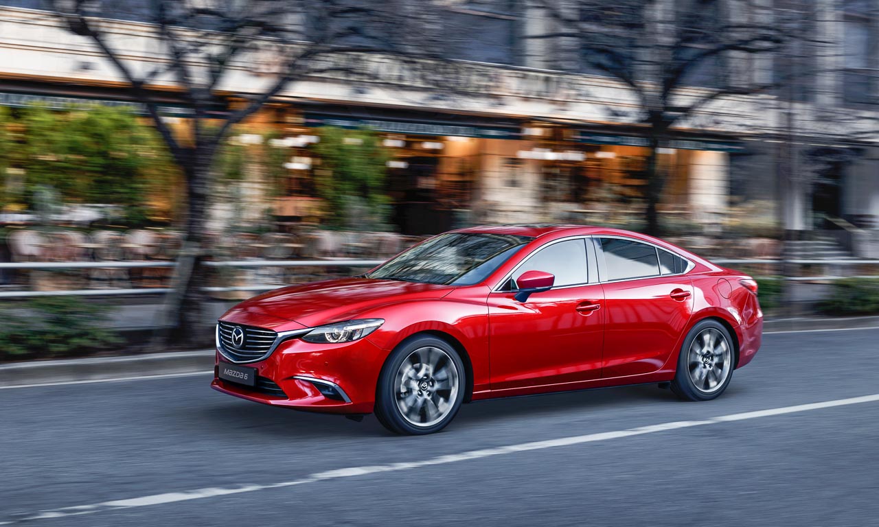 Überarbeiteter Mazda6 mit mehr Komfort ab 25.690 Euro