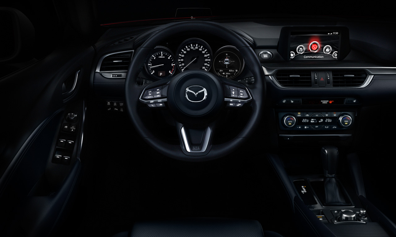 Neuer 2017 Mazda6 Sedan Limousine Kombi in Barcelona vorgestellt 8 - Überarbeiteter Mazda6 mit mehr Komfort ab 25.690 Euro