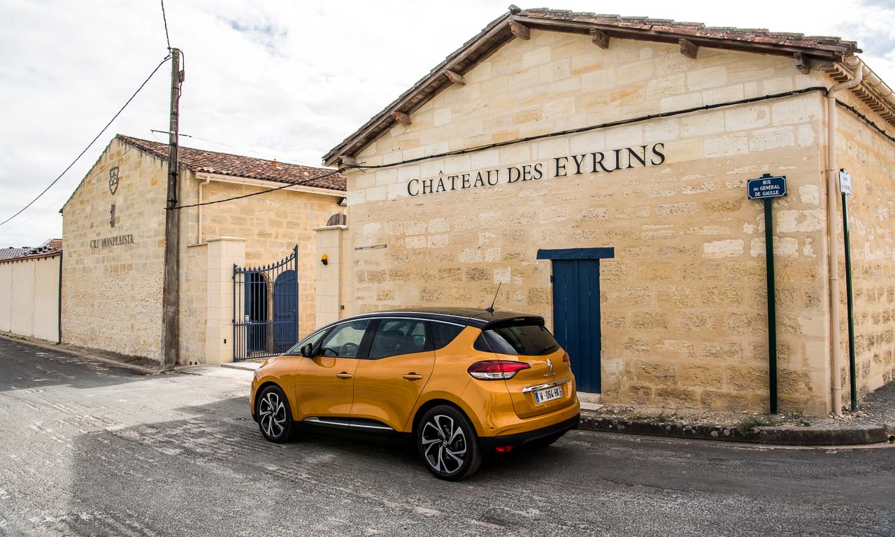 Renault Scenic Test 21 - Mit der neuen Generation Scénic zum unberührten Strand von Bordeaux