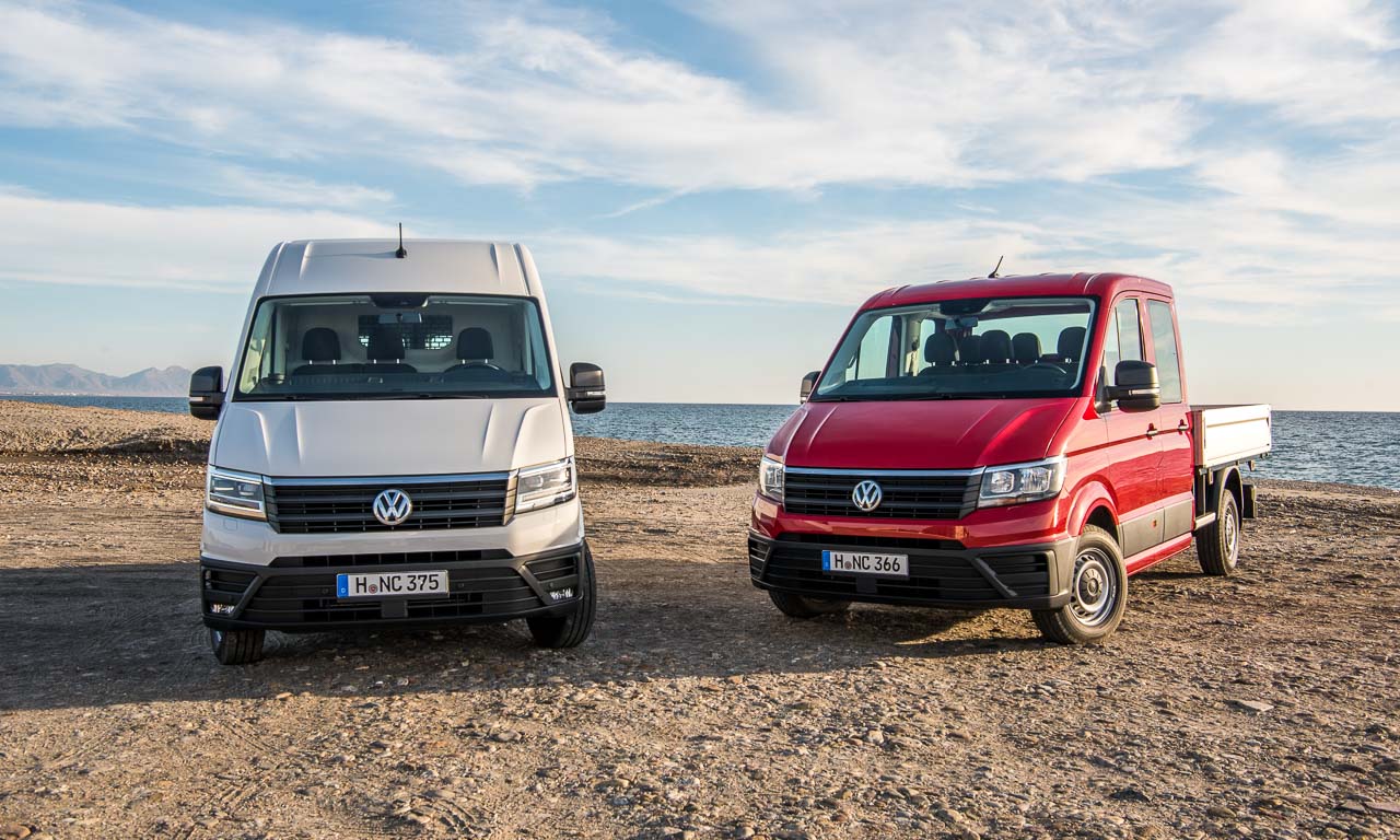 VW Crafter II: Erste Fahrt im neuen Jumbo-Volkswagen