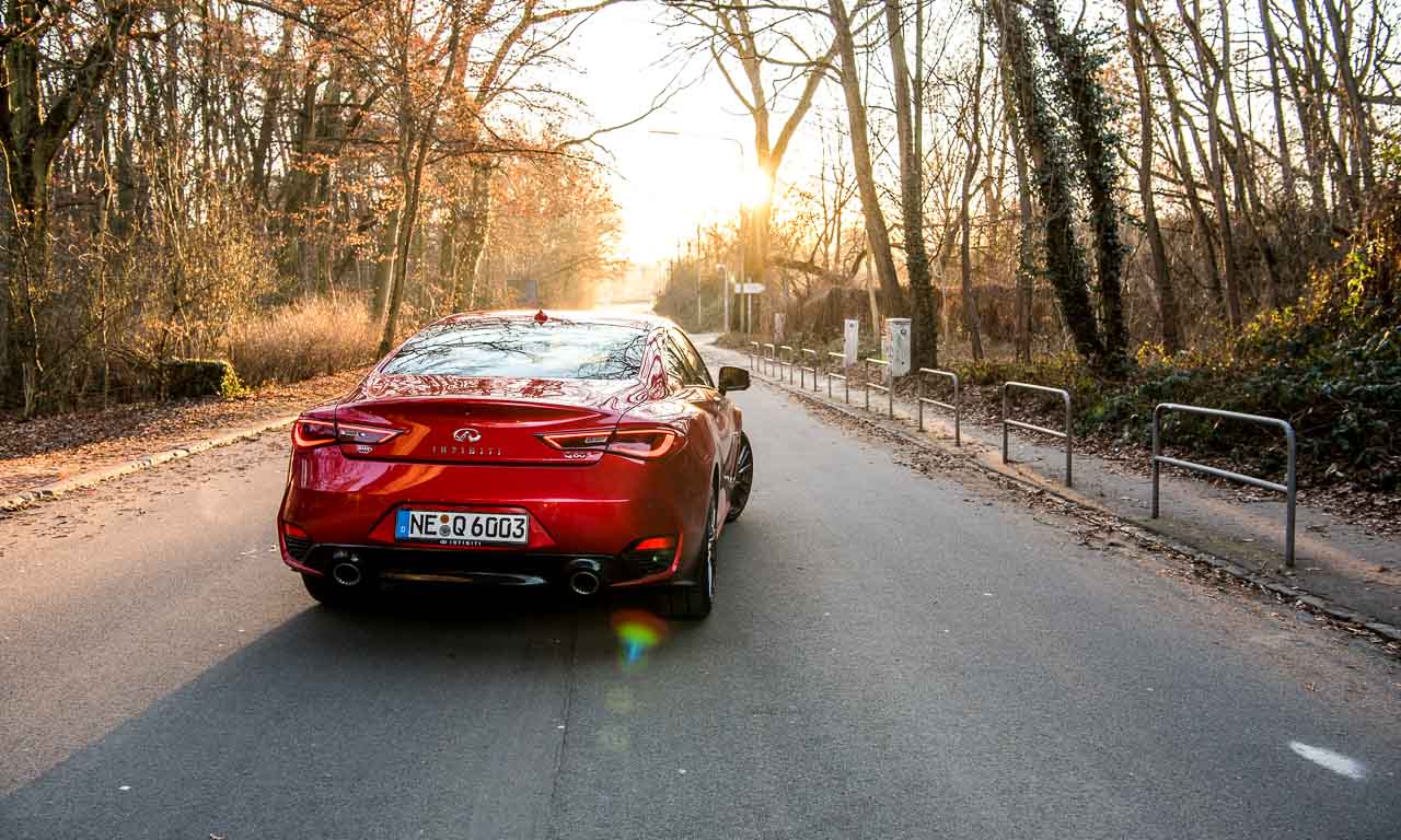 Infiniti Q60 S Coupe Test Review AUTOmativ.de Benjamin Brodbeck 6 - Infiniti Q60 S im ersten Test: Extrovertierter Understatement-Turismo