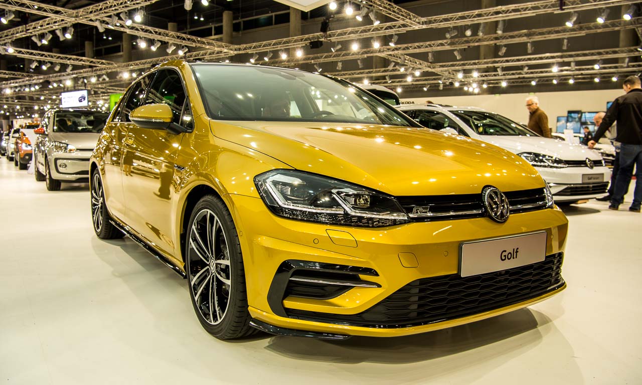 Erstkontakt mit dem VW Golf 7 Facelift auf der Vienna Auto Show 2017