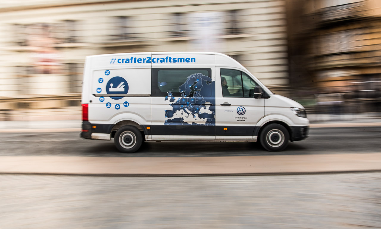 Mit dem VW Crafter in Budapest auf den Spuren der europäischen Handwerkskunst