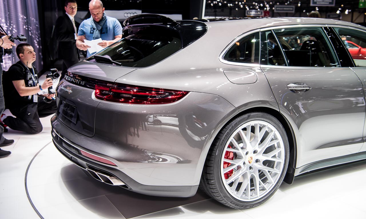 Porsche Panamera Sport Turismo auf dem Autosalon Genf 2017