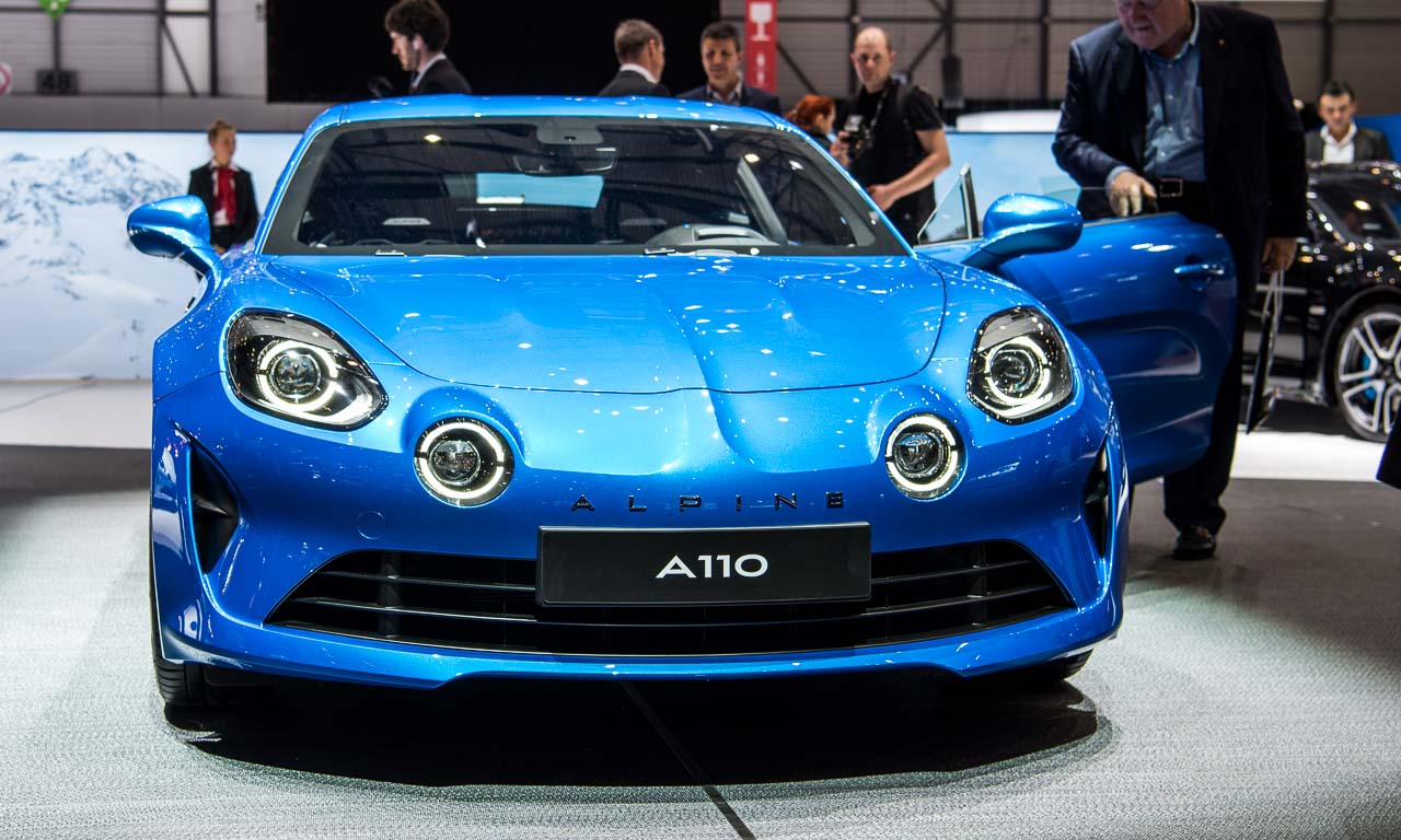 Alpine A110 auf dem Genfer Autosalon 2017: Ein ganz besonderes Revival