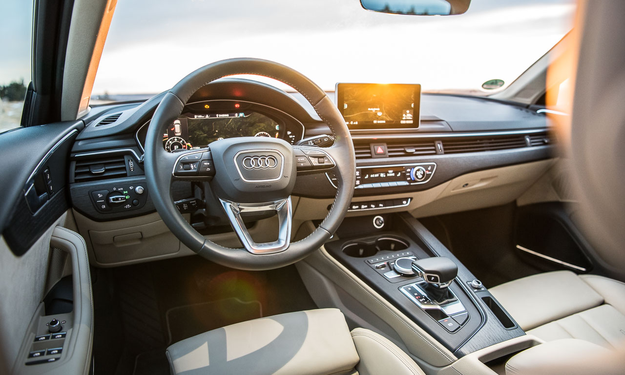 Der Audi A4 Lebt Einfach Von Seinem Phanomenalen Interieur