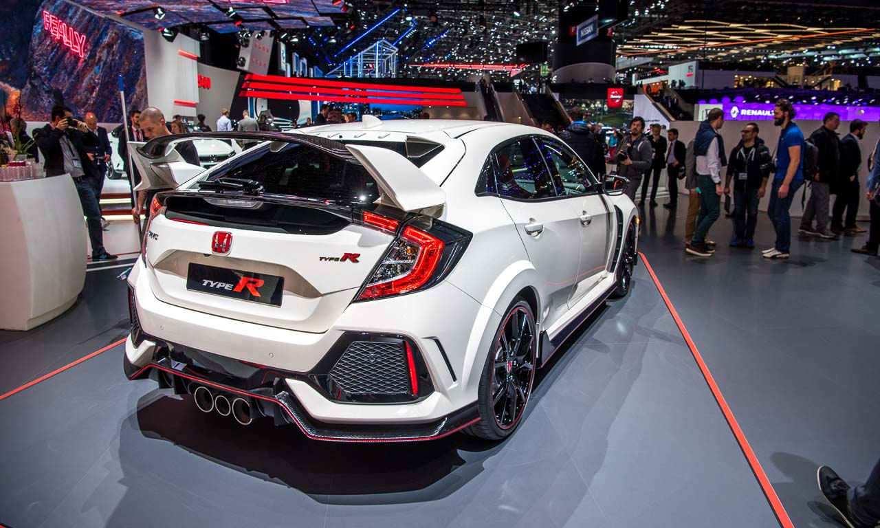 Erster Check: Honda Civic Type R auf dem Genfer Automobilsalon 2017