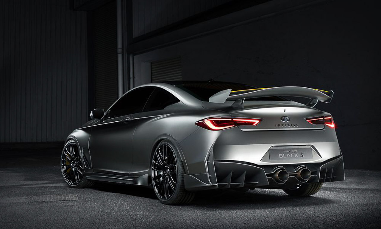 Infiniti Project Black S Infiniti Q60 Sport KERS Infiniti Renault F1 AUTOmativ.de Autosalon Genf 2017 2 - Infiniti Q60 Black S Konzept ist ein 500 PS Monster mit F1 KERS Hybrid