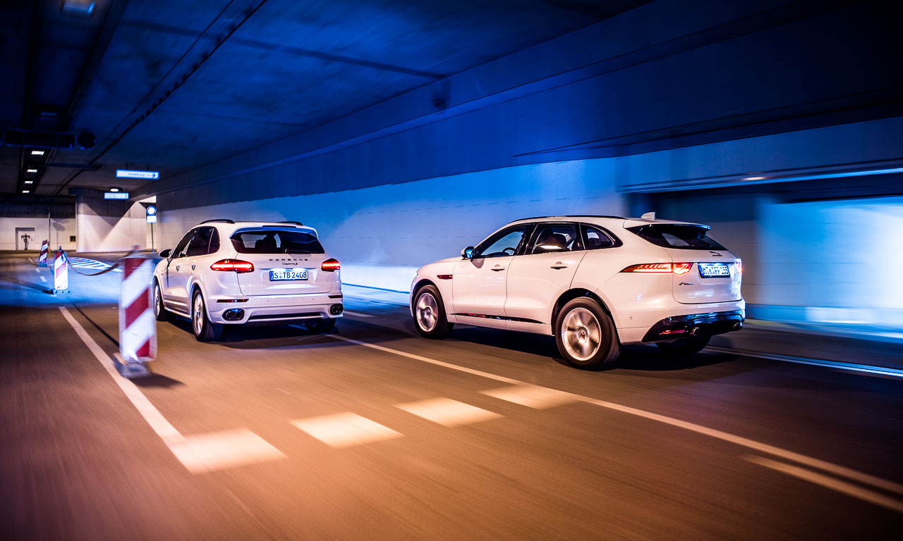 Jaguar F-Pace S – Porsche Cayenne S Diesel: Voll gegensätzlich, oder?