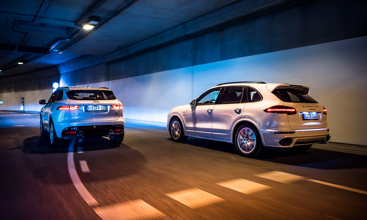 Jaguar F Pace S vs Porsche Cayenne S Diesel im Vergleich Bernd Kussmaul GmbH AUTOmativ.de Benjamin Brodbeck 9 - Jaguar F-Pace S - Porsche Cayenne S Diesel: Voll gegensätzlich, oder?