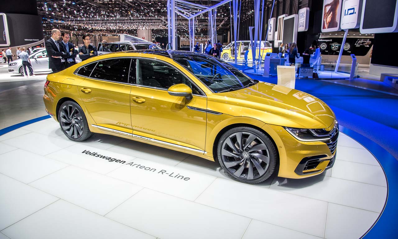 VW Arteon auf dem Genfer Autosalon 2017 AUTOmativ.de 2 - Endlich haben wir den A7 aus Wolfsburg: Der VW Arteon kann bestellt werden!