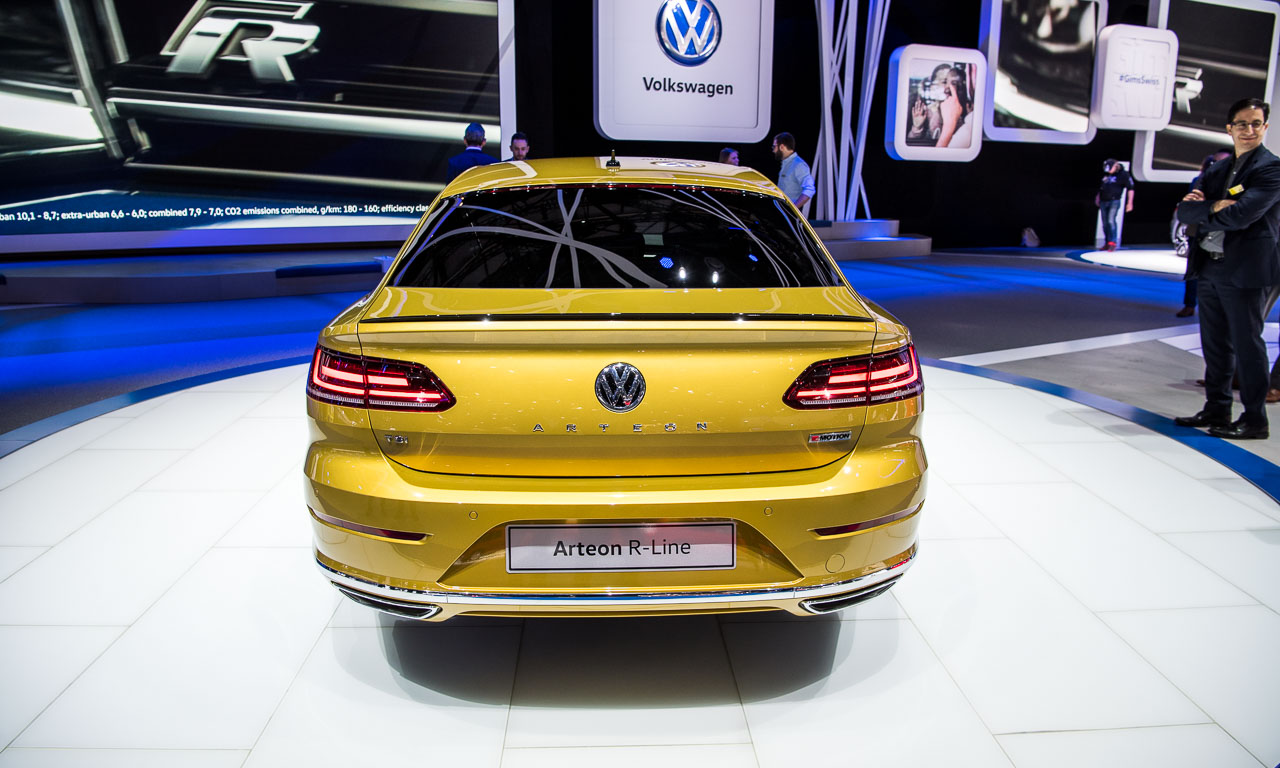 VW Arteon auf dem Genfer Autosalon 2017 AUTOmativ.de  - Endlich haben wir den A7 aus Wolfsburg: Der VW Arteon kann bestellt werden!