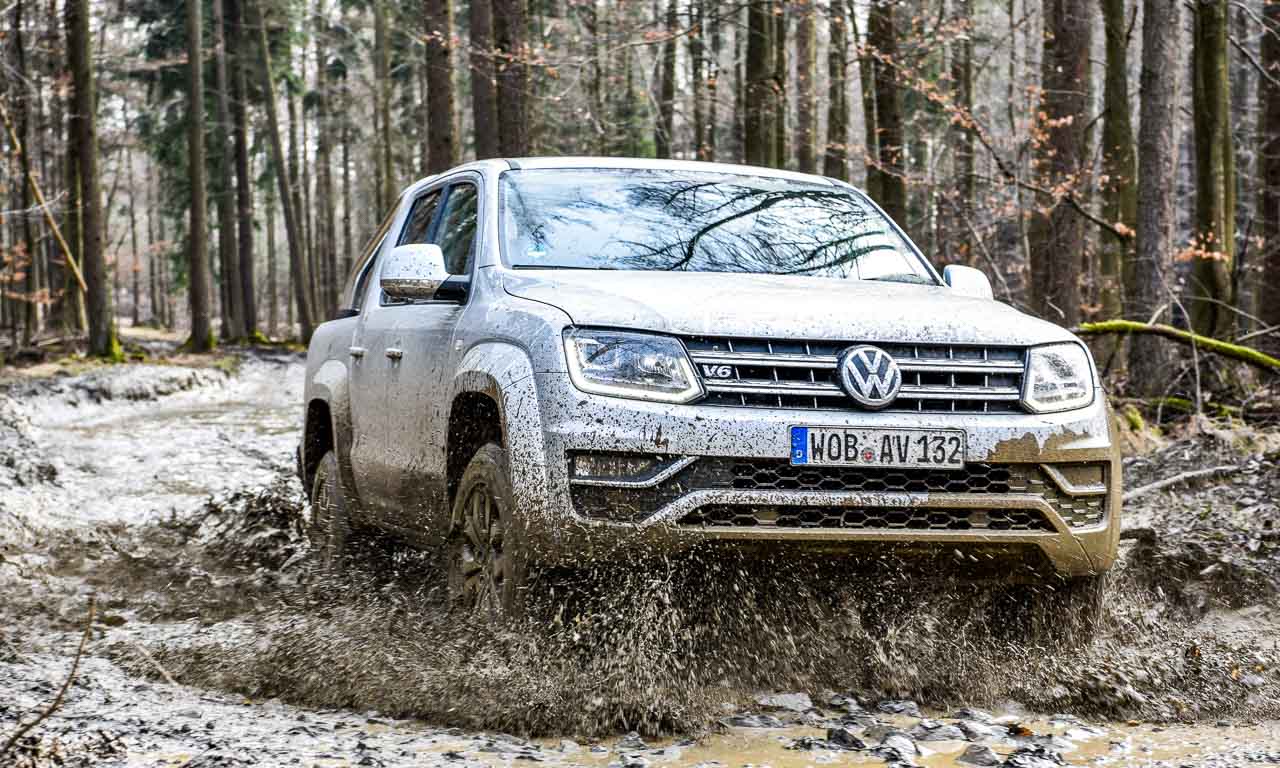 Volkswagen VW Amarok V6 Aventura Edition 224 PS Dieselmotor von Audi im Pick Up von Volkswagen SUV AUTOmativ.de Benjamin Brodbeck Volkswagen Nutzfahrzeuge 11 - Mit dem VW Amarok V6 TDI mit 204 PS in den Schlamm - Offroad-Test