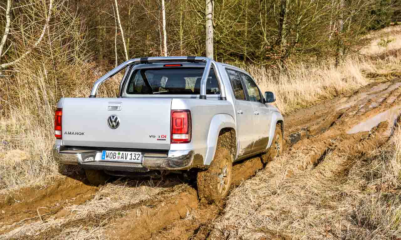 Volkswagen VW Amarok V6 Aventura Edition 224 PS Dieselmotor von Audi im Pick Up von Volkswagen SUV AUTOmativ.de Benjamin Brodbeck Volkswagen Nutzfahrzeuge 5 - Mit dem VW Amarok V6 TDI mit 204 PS in den Schlamm - Offroad-Test