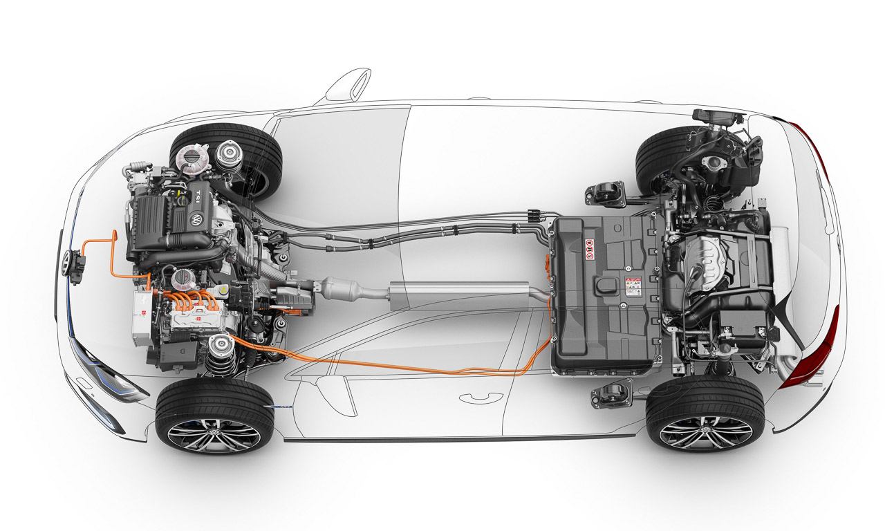 1Volkswagen VW Golf GTE Hybrid 2017 mit 204 PS und 350 Nm im ersten Test und Fahrbericht - Erste Fahrt im neuen VW Golf GTE: Hybrider Schwergewichtssportler mit Pfiff