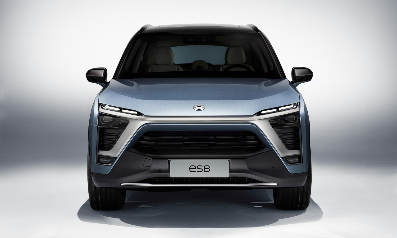 Nio ES8 auf AUTO Shanghai 2017 AUTOmativ.de 3 - Nio ES8: Erstes SUV des Next EV-Startups aus Alu und mit Allrad