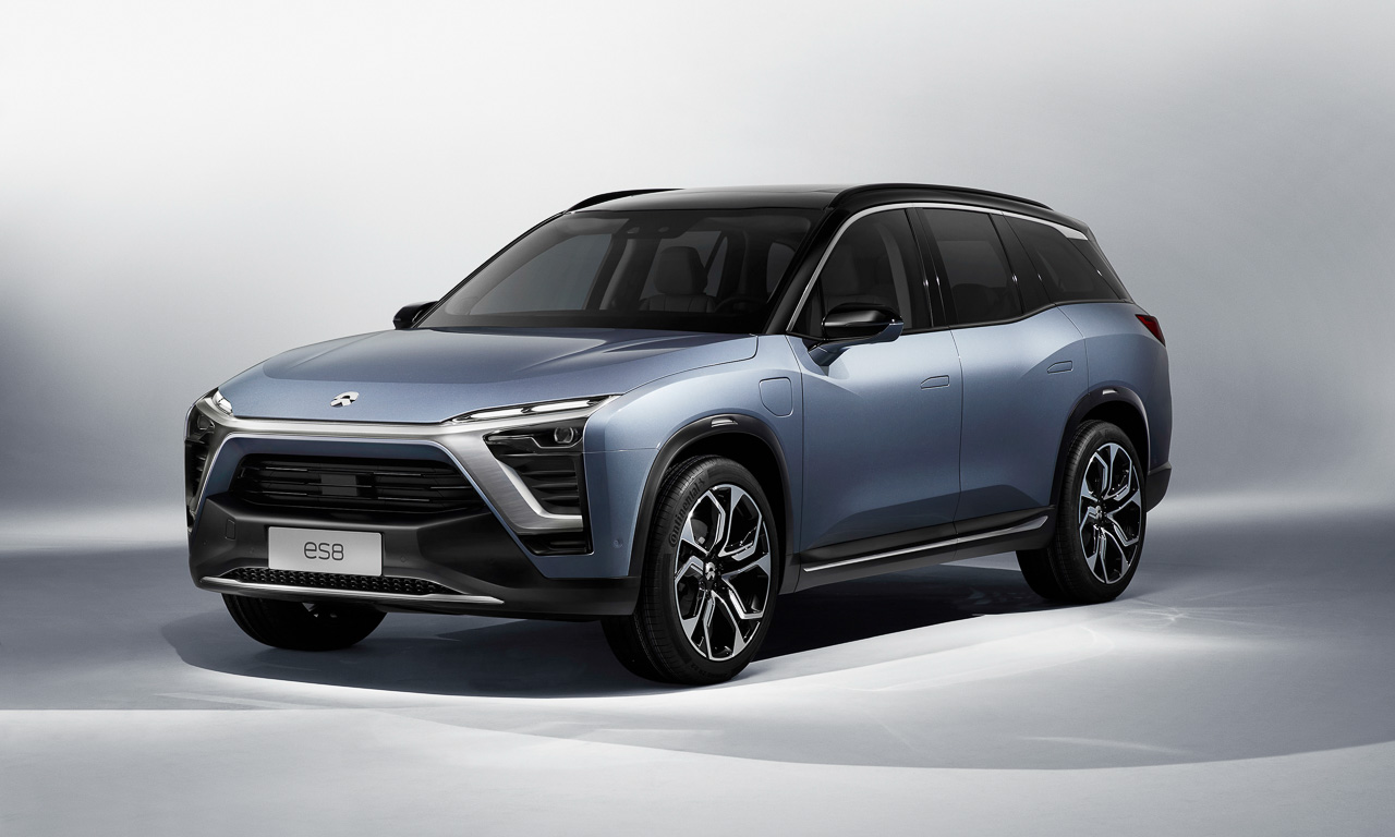 Nio ES8: Erstes SUV des Next EV-Startups aus Alu und mit Allrad