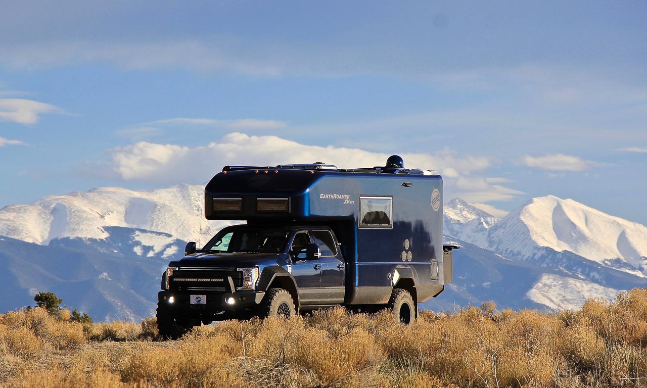 Earth Roamer XV LT XV LTS Expeditionsmobil Reisemobil Wohnwagen Ford Pick Up F150 AUTOmativ.de Benjamin Brodbeck1 4 - Die kommunalen Wohnmobil-Stellplätze werden in Baden-Württemberg gefördert