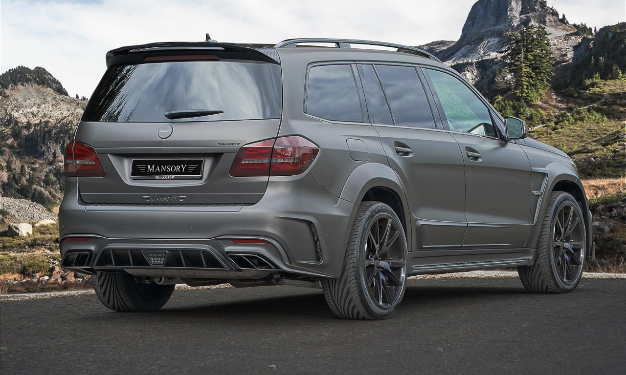 Böser Mansory Mercedes GLS 63 mit 840 PS und 1.150 Nm