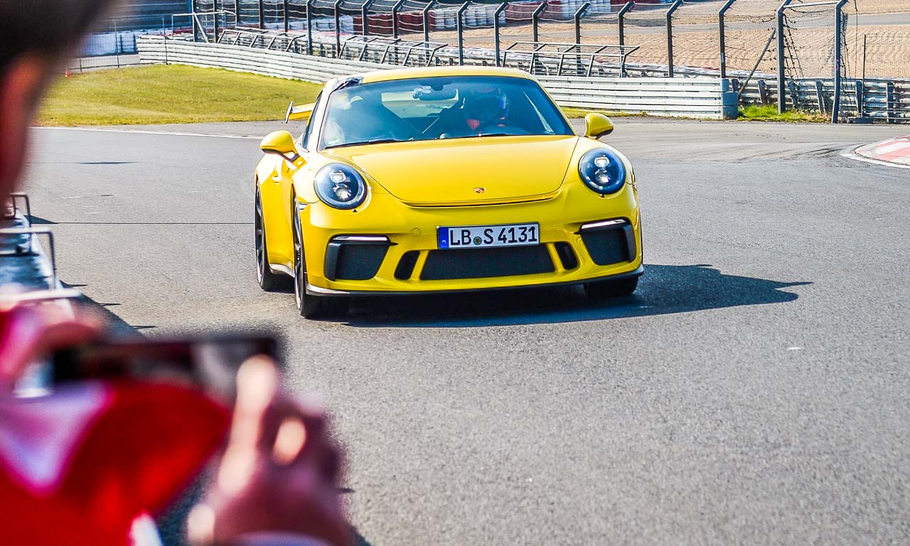 Neuer Porsche 911 GT3 mit neuer Bestzeit auf der Nordschleife!