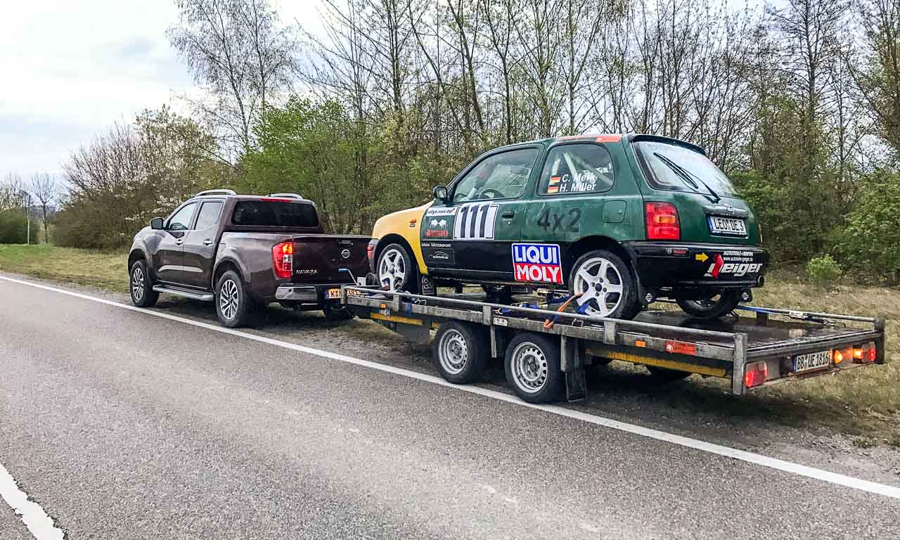 1Nissan Navara PickUp Truck 4x4 2017 Offroad im Steinbruch Test von AUTOmativ.de Benjamin Brodbeck Fahrbericht1 4 - Mit unserem 150 Euro Nissan Micra heute zum Rallye-Pokal!