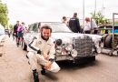 An Bord des Mercedes 300 SEL AMG mit Formel 1-Safety-Car Legende Bernd Mayländer