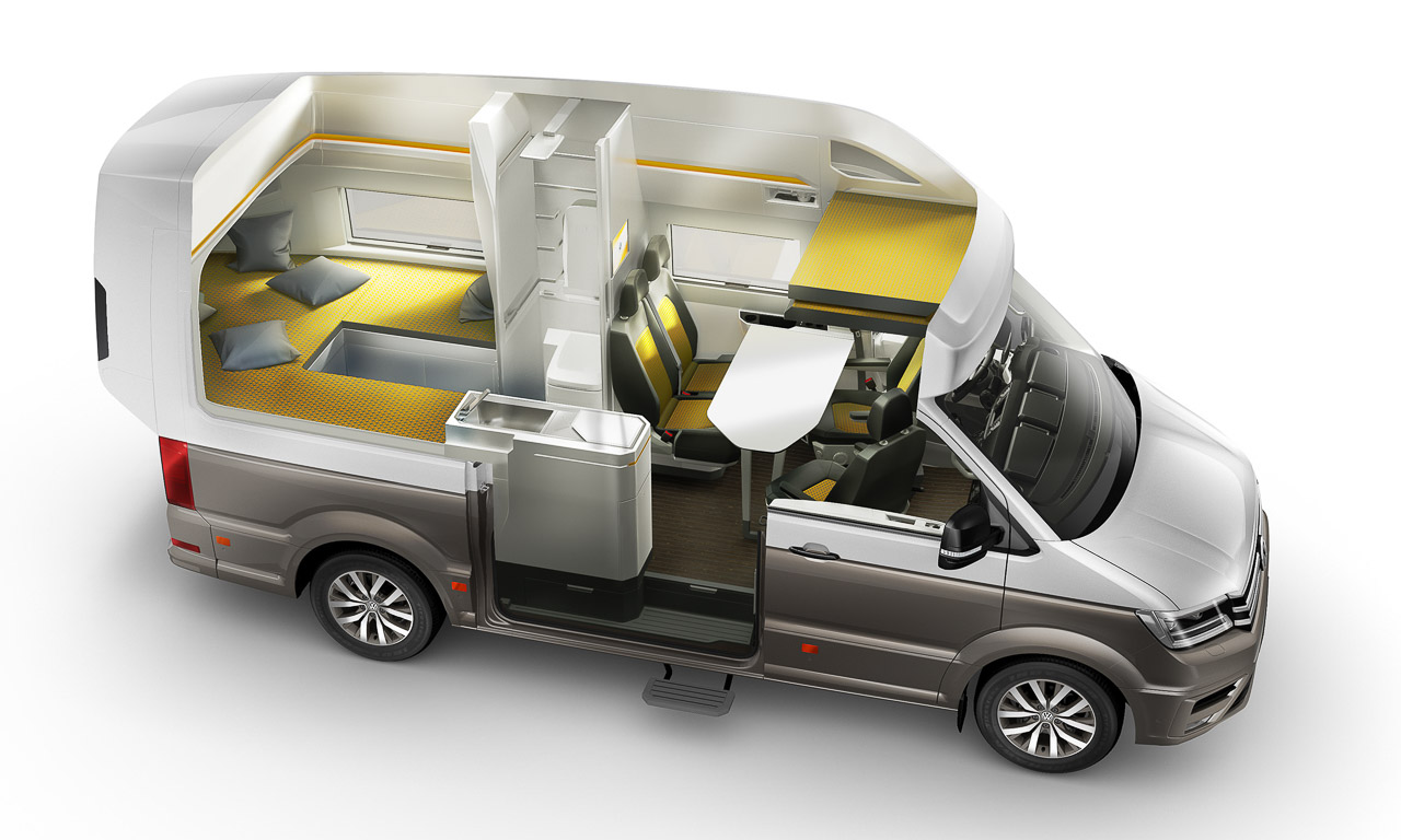 VW California XXL 2 - Das Glas- und Beleuchtungskonzept im VW California XXL ist gigantisch