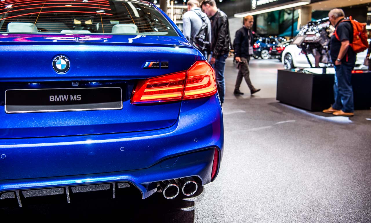 BMW M5 auf der IAA 2017 AUTOmativ.de Benjamin Brodbeck 2 - Der neue BMW M5 bringt noch mehr Bayernpower aus München auf die IAA 2017