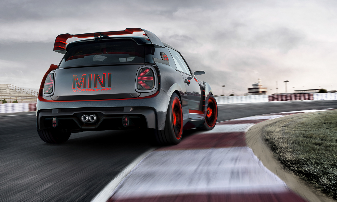 Mini Cooper GP Concept 2 - Mini John Cooper Works GP Concept: Wenn's Euch gefällt wird's gebaut!