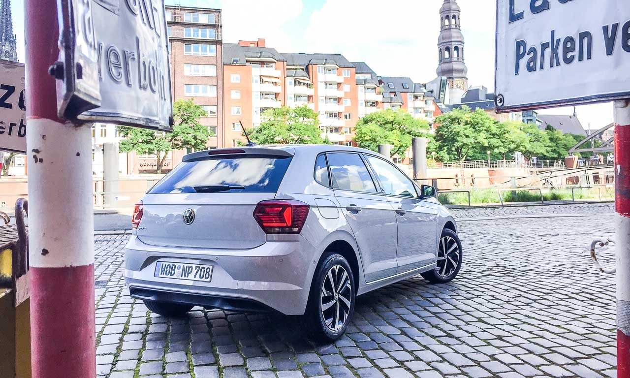 VW Volkswagen Polo 2018 Beats Highline Test Fahrbericht Review AUTOmativ.de Benjamin Brodbeck Whitesilver 2 - VW Polo Beats 1.0 (95 PS) im Test: Heißer Lauttreter mit analogem Tacho #NewPolo