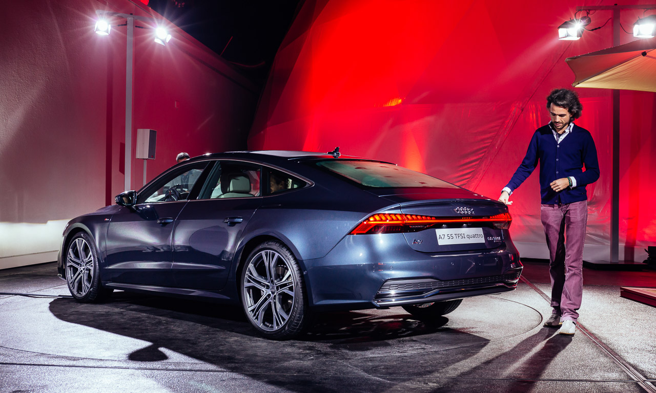 Der neue Audi A7 ist der sexy Sport A8 Erste Sitzprobe Der neue Audi A7 ist der sexy Sport A8 Erste Sitzprobe
