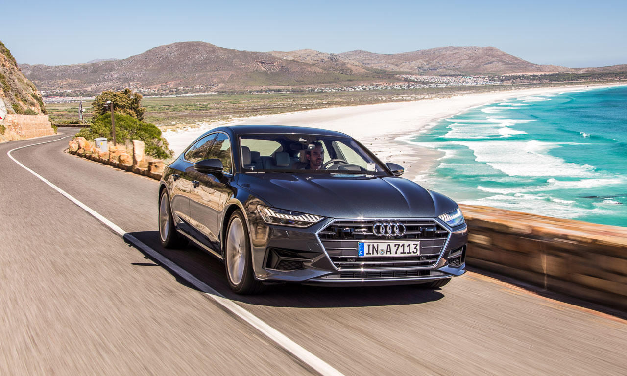 Audi A7 2018 Vorstellung Weltpremiere Sportcoupe Ingolstadt Rupert Stadler Marc Lichte AUTOmativ.de Benjamin Brodbeck 13 - Fahrbericht Audi A7 Sportback 50 TDI: Ist der Schöne auch der Interessante?